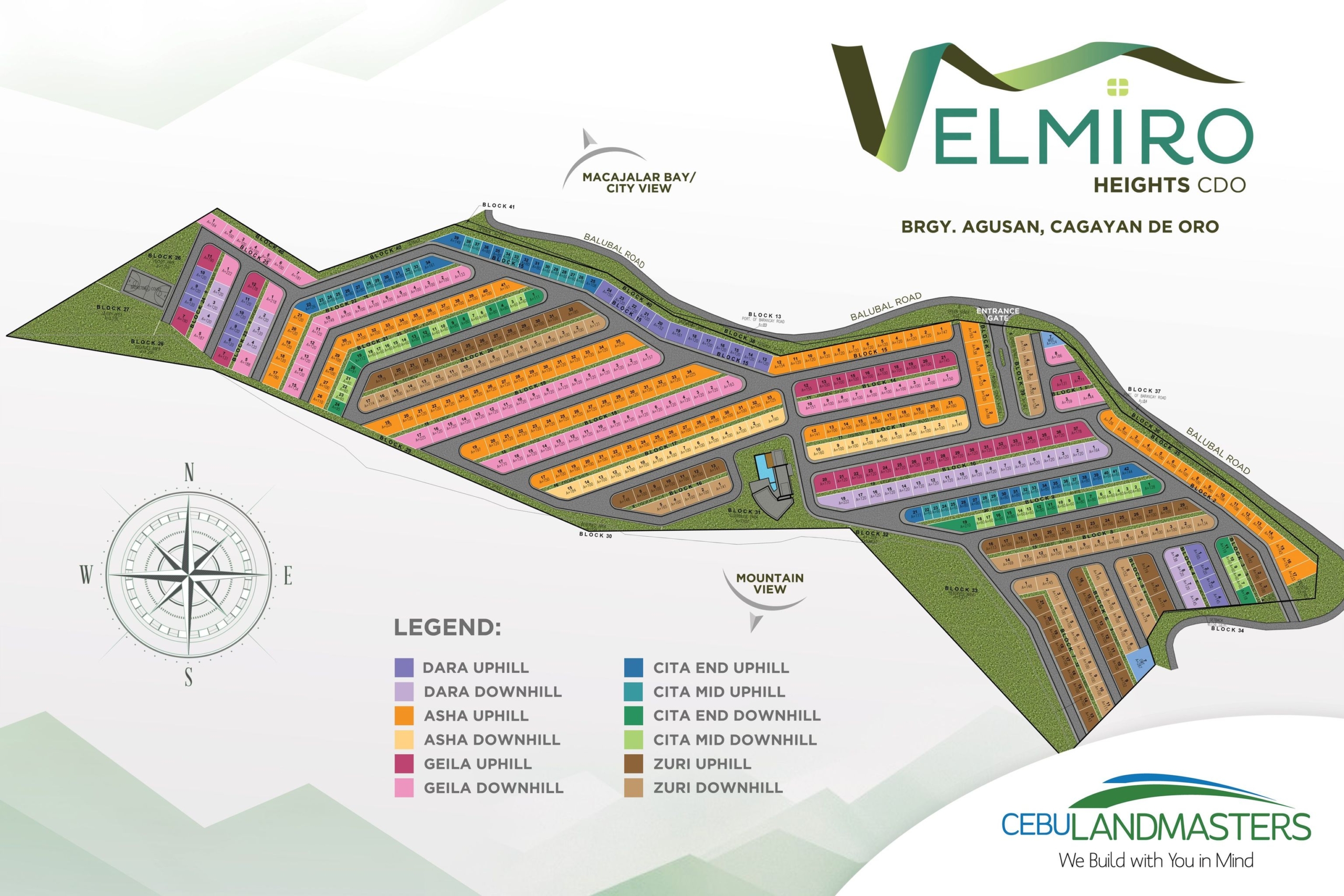 Velmiro Heights CDO Map